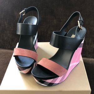 Burberry platforms